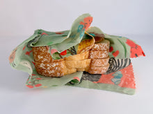 Load image into Gallery viewer, Sustainable Ecofriendly Green natural home goods PÜR Evergreen zero waste Mrs Meyers Method Forces of Nature biodegradable The Best Natural Beeswax Reusable Food Wraps Warm Spring 31 SMALL( 8X8), 1 MEDIUM (10X10), 1 LARGE(13X14) ECO-FRIENDLY, SUSTAINABLE WAY TO STORE YOUR FOOD: Natural Beeswax Wraps are perfect for storing veggies, fruit, bread, cheese, snacks,