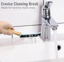 Load image into Gallery viewer, crevice cleaning brush cleaning behind a faucet