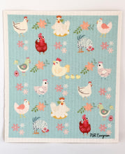Load image into Gallery viewer, One Swedish Dishcloth replaces 17 rolls of paper towels. They absorb 20x their weight and are far more hygienic than a sponge and won’t crumble or pill. Sustainable Ecofriendly Green natural home goods PÜR Evergreen antibacterial all-purpose cleaner non-toxic families safe natural zero waste Mrs Meyers Method Forces of Nature sassy spearmint cozy bliss eucalyptus mint yummy smell good scent fresh chickens