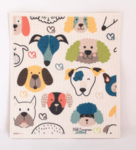 Load image into Gallery viewer, One Swedish Dishcloth replaces 17 rolls of paper towels. They absorb 20x their weight and are far more hygienic than a sponge and won’t crumble or pill. Sustainable Ecofriendly Green natural home goods PÜR Evergreen antibacterial all-purpose cleaner non-toxic families safe natural zero waste Mrs Meyers Method Forces of Nature sassy spearmint cozy bliss eucalyptus mint yummy smell good scent fresh dogs