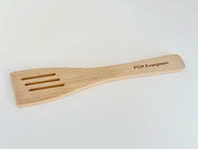 Load image into Gallery viewer, kids kitchen tool set activities cooking wood spoon wood spatula wood whisk wood rolling pin organic cotton produce bag