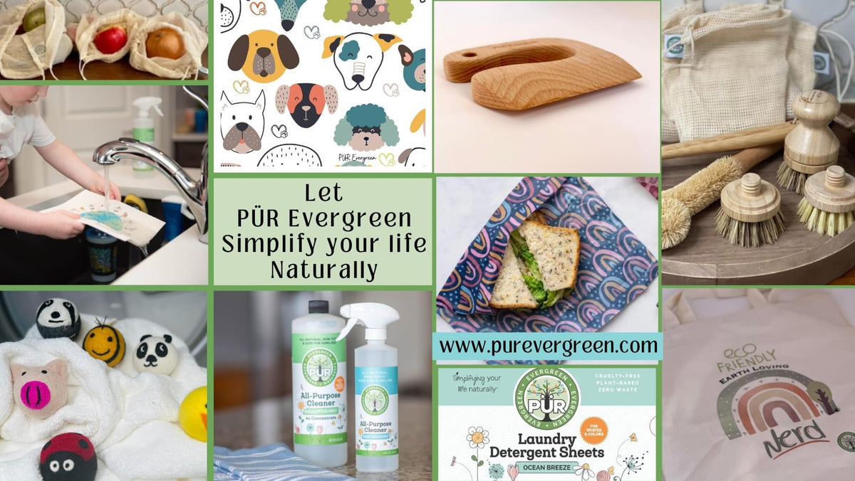 Natural Swedish Dishcloths Singles – PÜR Evergreen