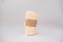 Load image into Gallery viewer, 3 pack of organic cotton produce bags PÜR Evergreen for fruit and veggies 10x12 medium size natural products for your home Produce bag earth shopping Sustainable Ecofriendly Green natural home goods PÜR Evergreen zero waste Mrs Meyers Method Forces of Nature strong lightweight stretchy flexible handbag friendly reusable washable Cotton biodegradable