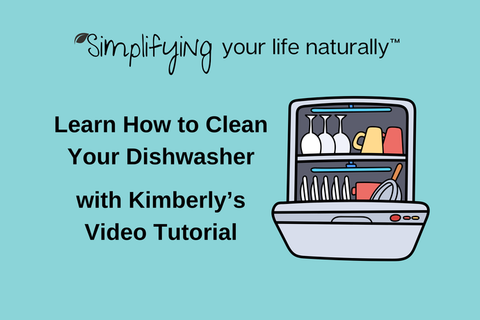Learn How to Clean Your Dishwasher with Kimberly’s YouTube Tutorial