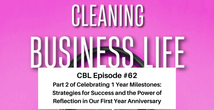 CBL #Episode #62-Part 2 of Celebrating 1 Year Milestones: Strategies for Success and the Power of Reflection in Our First Year Anniversary