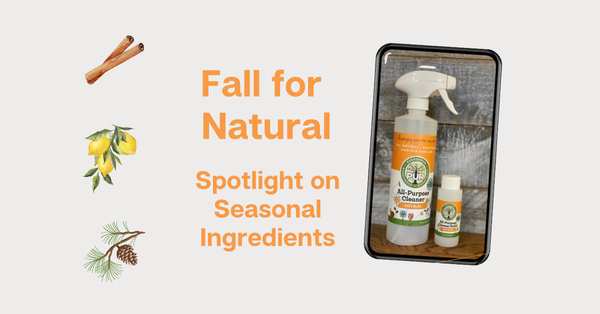 Fall for Natural - Spotlight on Seasonal Ingredients