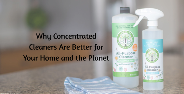 Why concentrated cleaners are better for your home and the planet