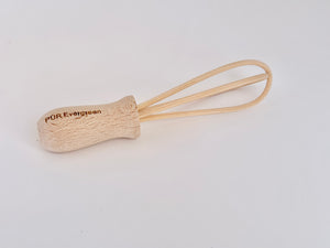 kids kitchen tool set activities cooking wood spoon wood spatula wood whisk wood rolling pin organic cotton produce bag