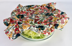 Sustainable Ecofriendly Green natural home goods PÜR Evergreen zero waste Mrs Meyers Method Forces of Nature biodegradable The Best Natural Beeswax Reusable Food Wraps Warm Spring 31 SMALL( 8X8), 1 MEDIUM (10X10), 1 LARGE(13X14) ECO-FRIENDLY, SUSTAINABLE WAY TO STORE YOUR FOOD: Natural Beeswax Wraps are perfect for storing veggies, fruit, bread, cheese, snacks, 