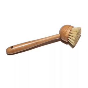 long handle bamboo brush