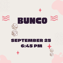 Load image into Gallery viewer, Bunco Night at PÜR Evergreen® | September 25