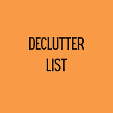 Load image into Gallery viewer, Digital Download - Declutter List
