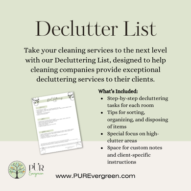 Digital Download - Declutter List