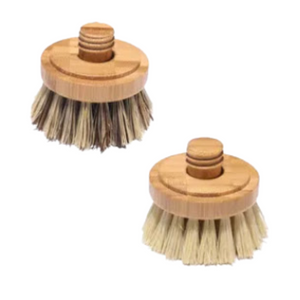 two replacement pot brush attachments