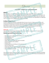 Load image into Gallery viewer, Digital Download - Cleaning Service Agreement