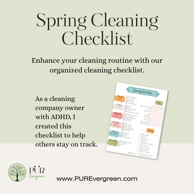 Digital Download - Spring Cleaning Checklist
