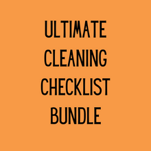 Load image into Gallery viewer, Digital Download - Ultimate Cleaning Checklist Bundle