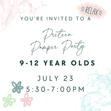 Load image into Gallery viewer, Preteen Pamper Party