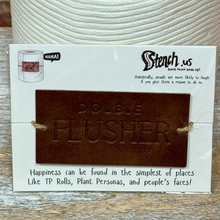 Load image into Gallery viewer, Funny Toilet Paper Roll Wrap – Leather Toilet Paper Decor with Sassy Saying