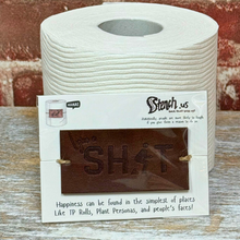 Load image into Gallery viewer, Funny Toilet Paper Roll Wrap – Leather Toilet Paper Decor with Sassy Saying